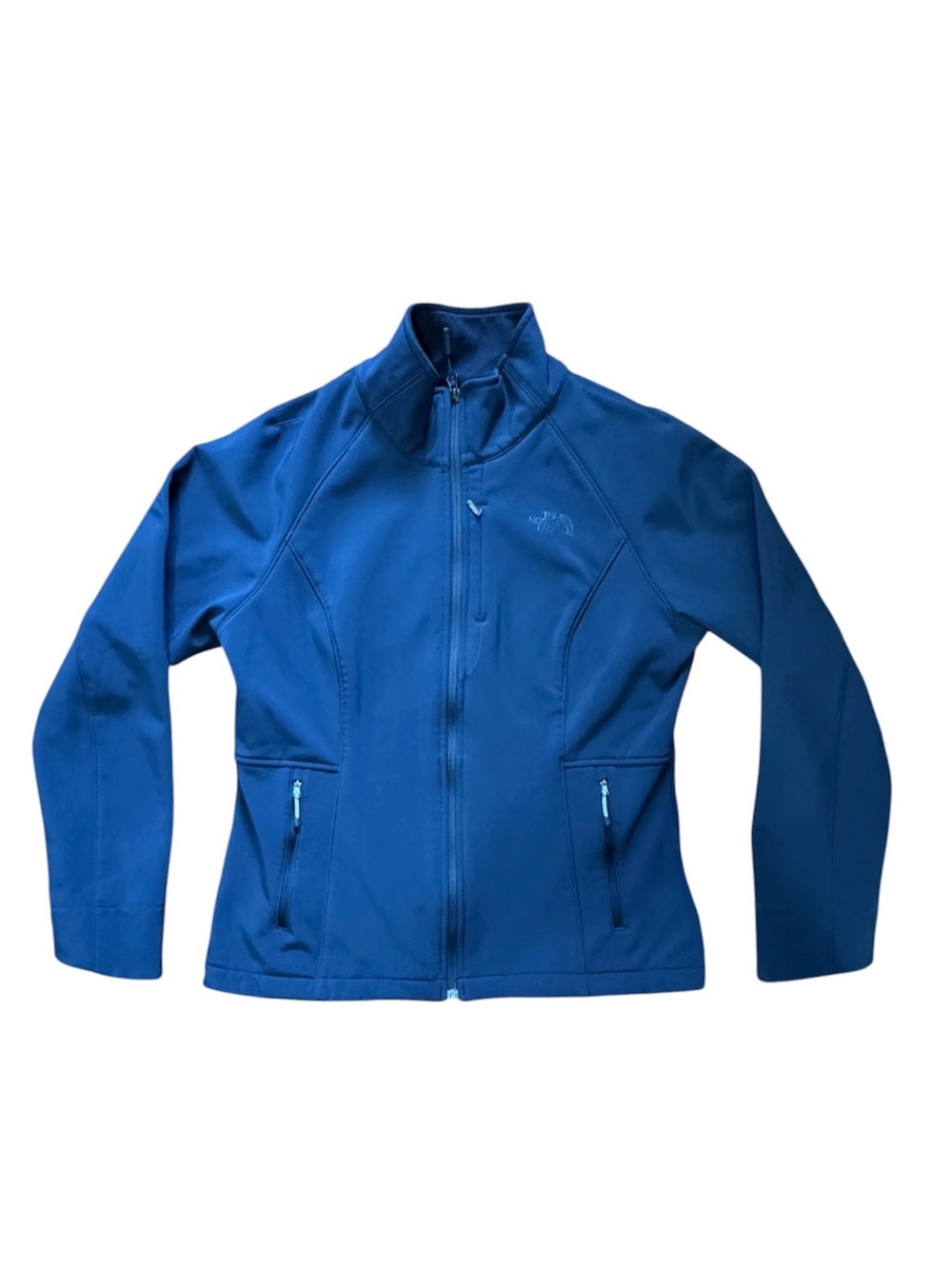 The North Face Women's Blue Full-Zip Windwall Jacket
